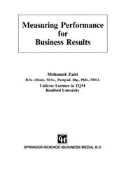 Tapa de Measuring Performance for Business Results