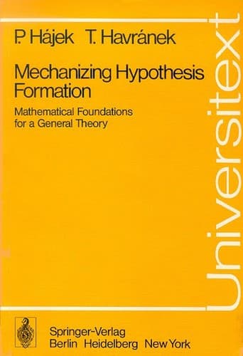 Tapa de Mechanizing hypothesis formation