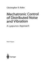 Tapa de Mechatronic Control of Distributed Noise and Vibration