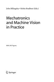 Tapa de Mechatronics and machine vision in practice