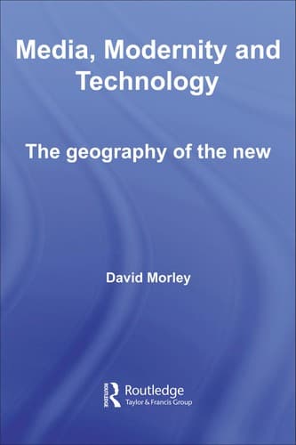 Tapa de Media, modernity and technology