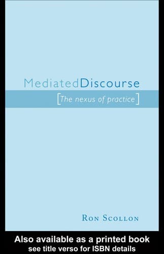 Tapa de Mediated discourse