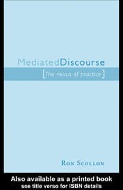 Tapa de Mediated discourse