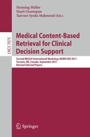 Tapa de Medical Content-Based Retrieval for Clinical Decision Support