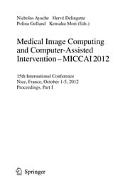 Tapa de Medical Image Computing and Computer-Assisted Intervention – MICCAI 2012