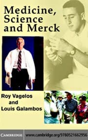 Tapa de MEDICINE, SCIENCE AND MERCK
