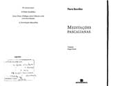 Tapa de Meditações pascalianas