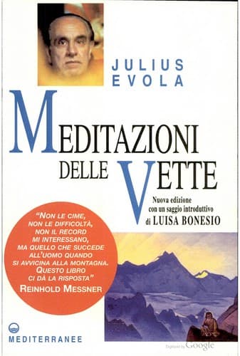 Tapa de Meditazioni delle vette