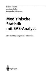 Tapa de Medizinische Statistik mit SAS-Analyst
