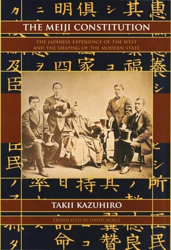 Tapa de The Meiji Constitution