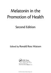 Tapa de Melatonin in the promotion of health