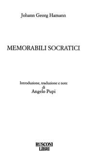 Tapa de Memorabili socratici