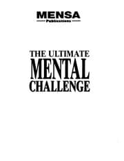 Tapa de Ultimate Mental Challenge