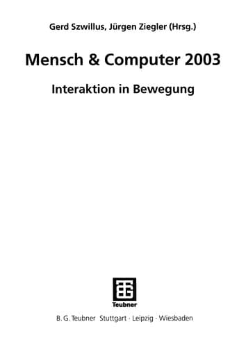 Tapa de Mensch & Computer 2003
