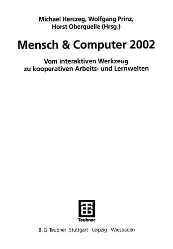 Tapa de Mensch & Computer 2002