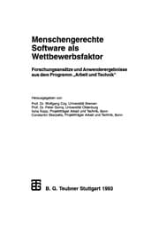 Tapa de Menschengerechte Software als Wettbewerbsfaktor
