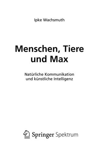 Tapa de Menschen, Tiere und Max