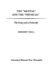 Tapa de The "mental" and the "physical"