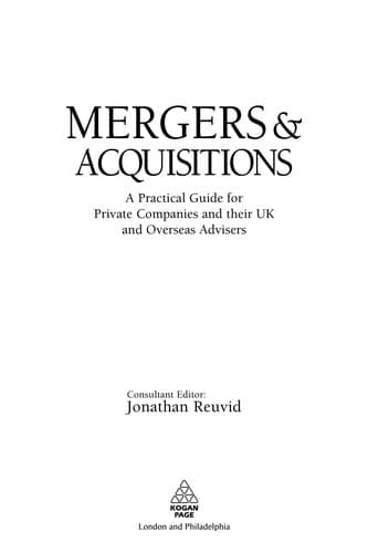 Tapa de Mergers & acquisitions