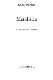 Tapa de Metafisica
