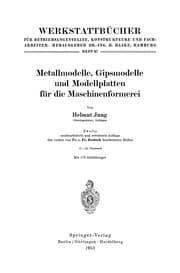 Tapa de Metallmodelle, Gipsmodelle und Modellplatten für die Maschinenformerei
