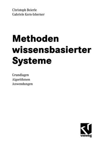 Tapa de Methoden wissensbasierter Systeme