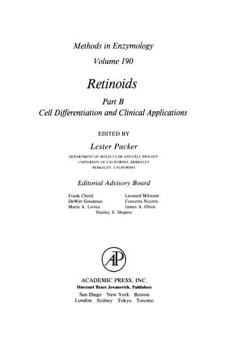 Tapa de Retinoids