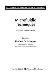 Tapa de Microfluidic techniques