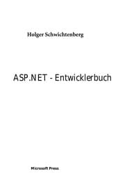 Tapa de Microsoft ASP.NET - das Entwicklerbuch