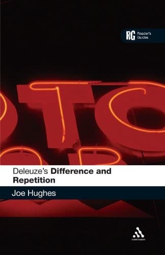 Tapa de Deleuze's "Difference and repetition"