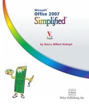 Tapa de Microsoft Office 2007 simplified