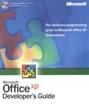 Tapa de Microsoft Office XP developer's guide