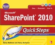 Tapa de Microsoft Sharepoint 2010 QuickSteps