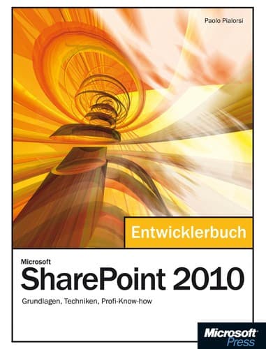 Tapa de Microsoft SharePoint 2010 - das Entwicklerbuch