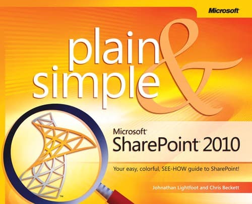 Tapa de Microsoft SharePoint 2010 plain & simple