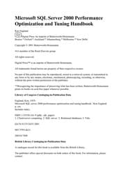 Tapa de Microsoft SQL server 2000