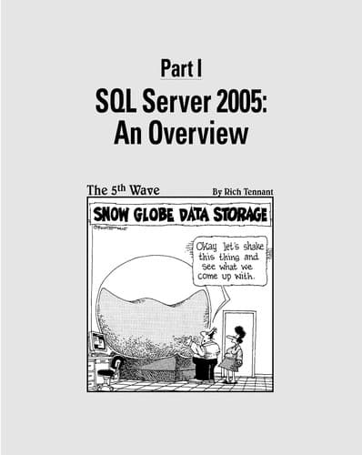 Tapa de Microsoft SQL Server 2005 for dummies