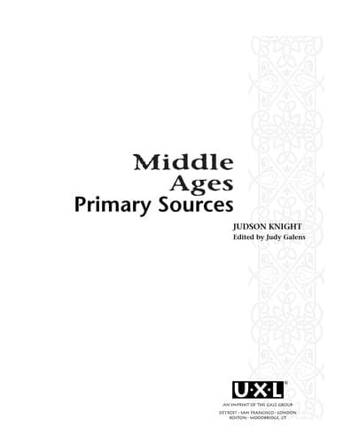 Tapa de Middle ages.