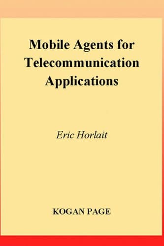 Tapa de Mobile agents for telecommunication applications