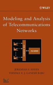 Tapa de Modeling and analysis of telecommunications networks