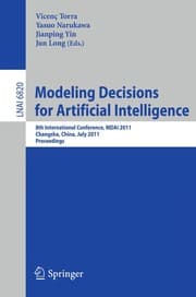Tapa de Modeling Decision for Artificial Intelligence