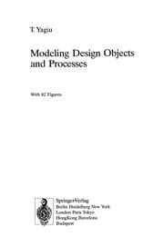 Tapa de Modeling Design Objects and Processes