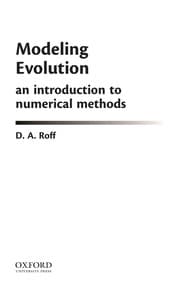 Tapa de Modeling evolution