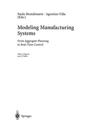 Tapa de Modeling Manufacturing Systems