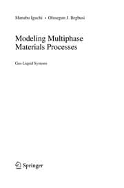 Tapa de Modeling multiphase materials processes