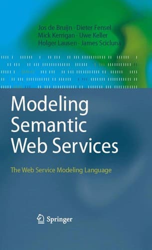 Tapa de Modeling Semantic Web services