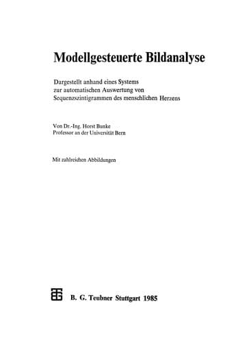 Tapa de Modellgesteuerte Bildanalyse