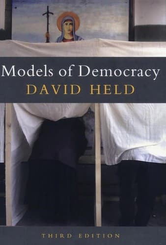 Tapa de MODELS OF DEMOCRACY