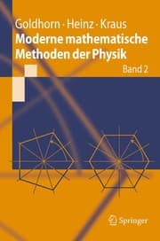 Tapa de Moderne mathematische Methoden der Physik