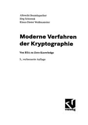 Tapa de Moderne Verfahren der Kryptographie